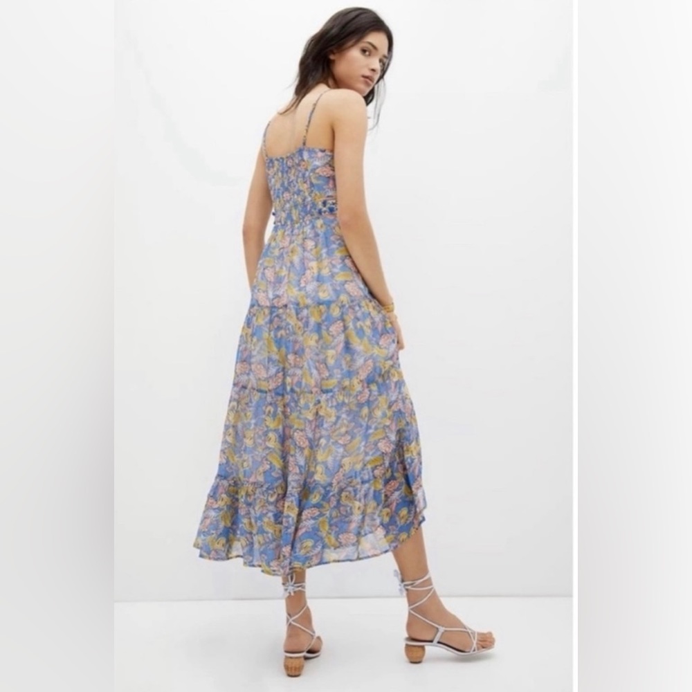 Verb vineyard tiered maxi dress sz 4 - Picture 3 of 11